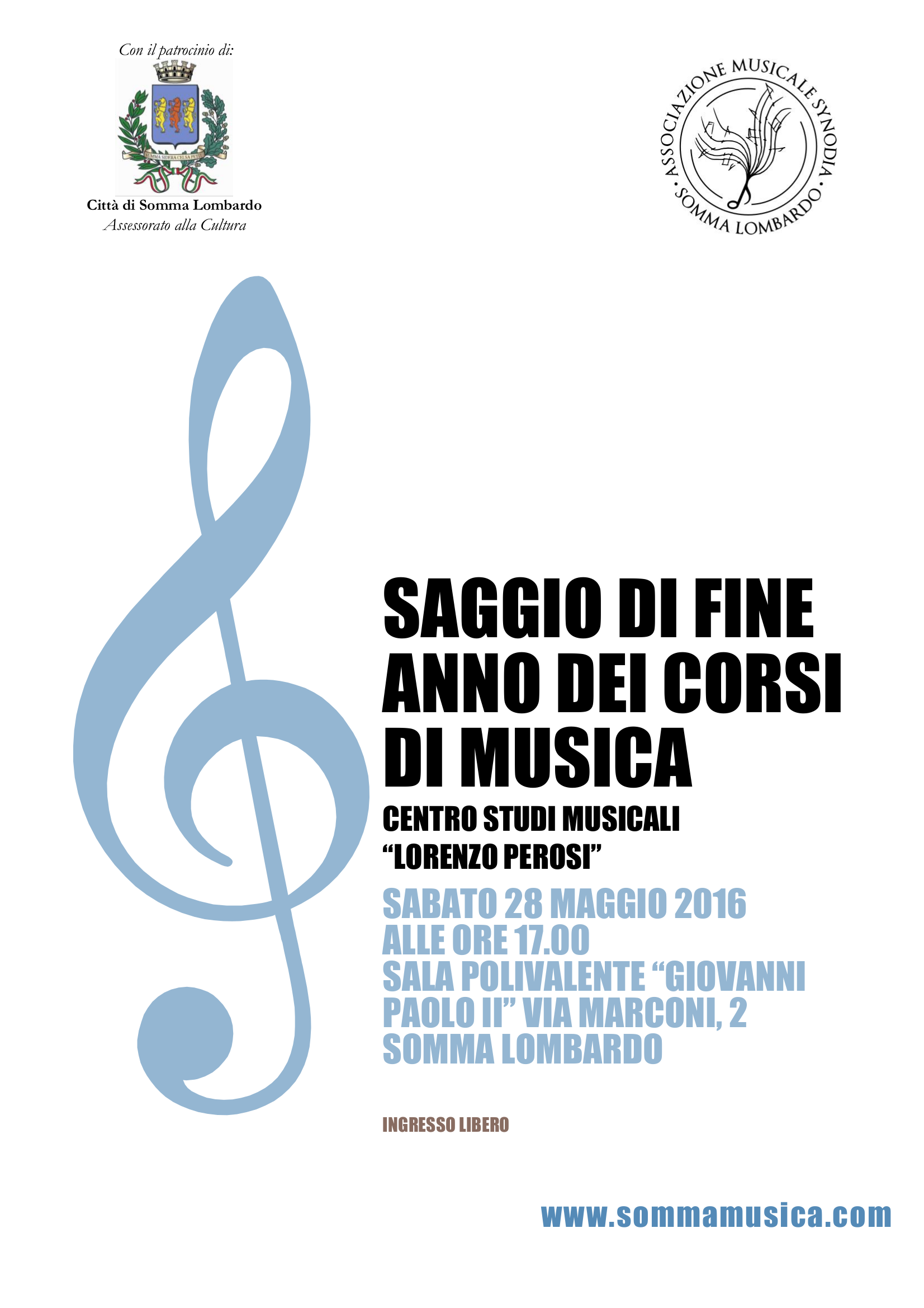 Saggio allievi corsi di musica 2016